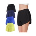 thumbnail image 1 of Liloak Womens Running Shorts Multipack Athletic Activewear 4 Inch Inseam Gym Shorts for Women, 1 of 6