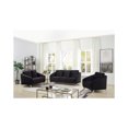 thumbnail image 1 of Lilola Home Sofia Black Velvet Fabric Sofa Loveseat Chair Living Room Set-Color:Black, 1 of 6