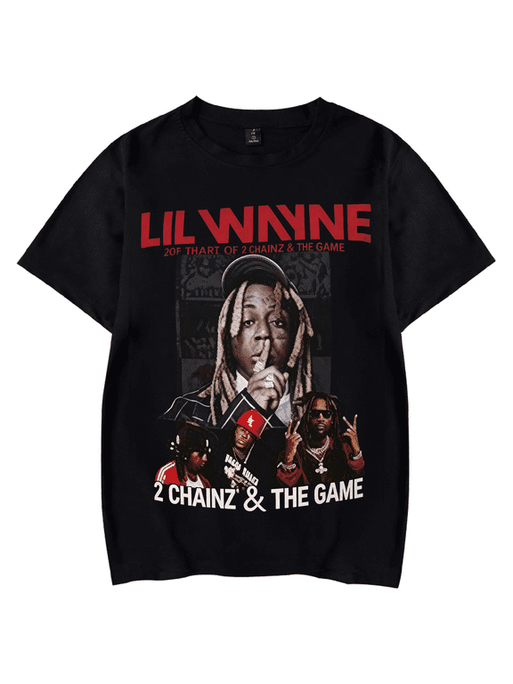 Lils Shirt 2026 Music Concert Tour Waynes Merch Tshirt Print Tee For Women Men