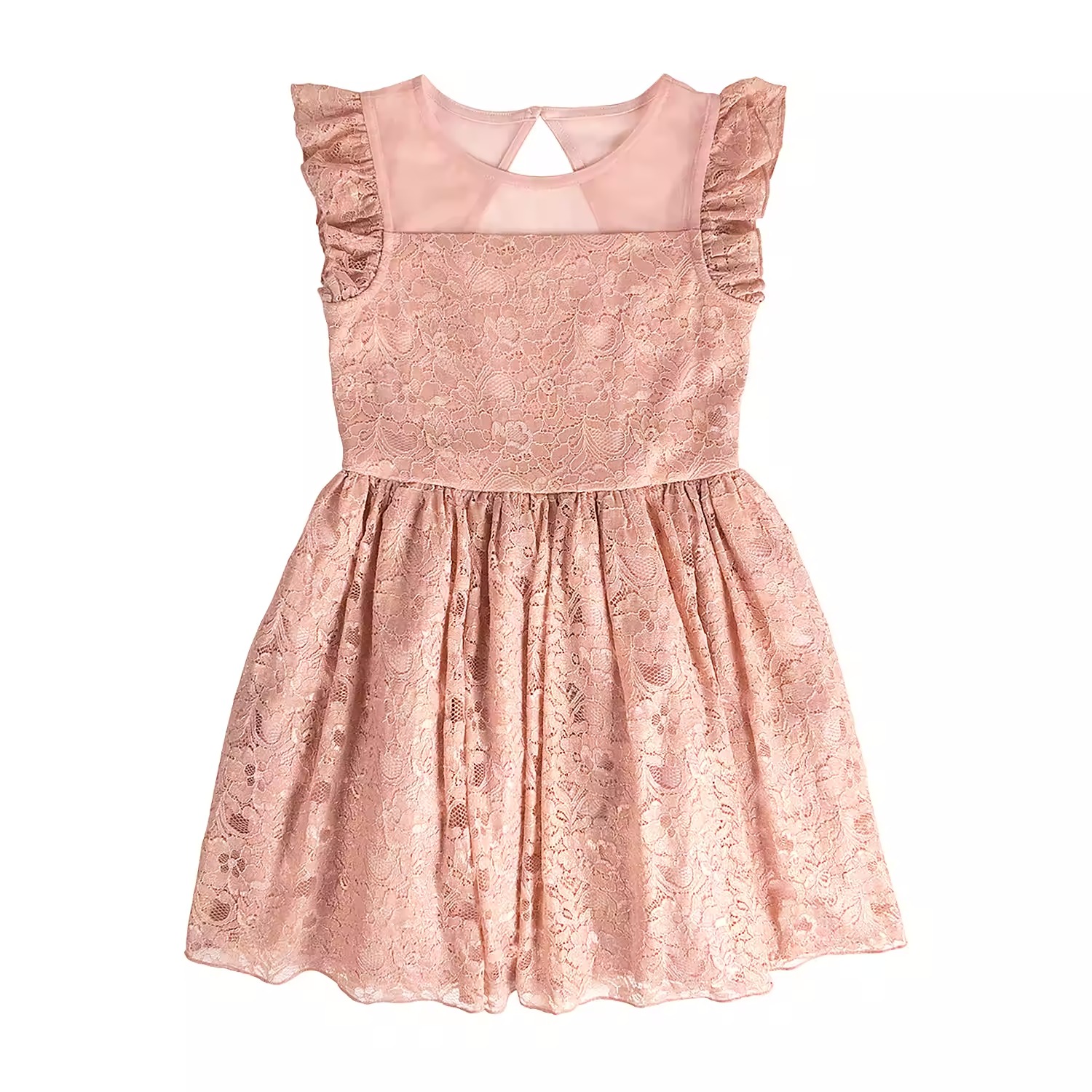 Robe Fille Manches Courtes Lilt En Corail – Taille 10 Pour Pâques Ou Fête