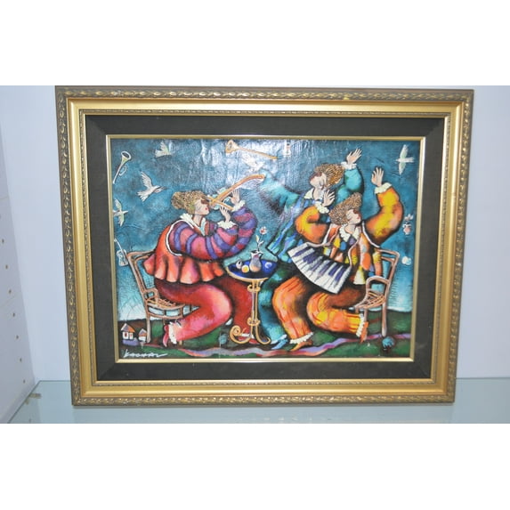 Nifao Lilting Ladies By Michael Kachan – Canvas Painting, Wall Art, 30"L x 24"W x 2"H