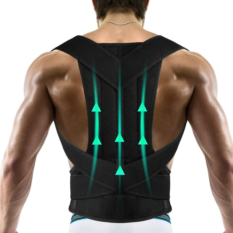 NEENCA Back Brace Posture Corrector for Women and Men, Back Straightener  Posture Corrector, Scoliosis and Hunchback Correction, Back Pain, Spine