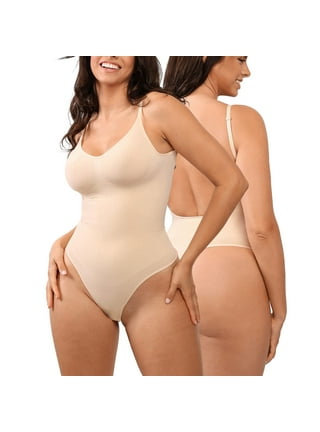 Tummy Control Shapewear Women Square Neck Full Bust Body Shaper