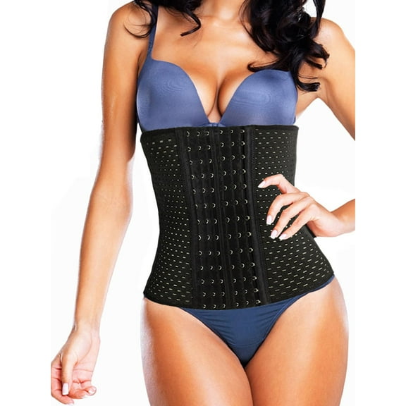 Lilvigor Corset Waist Trainer Body Shaper Shapewear for Women, Tummy Control Waist Cincher Trimmer Girdle for Postpartum Gym Workout