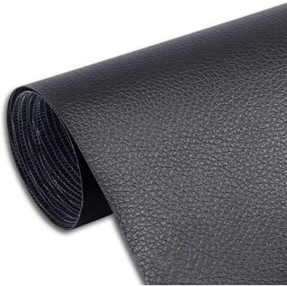  Printed Leather Repair Patch Tape Kit Self Adhesive Leather  Repair Patch for Furniture, Couch, Sofa, Car Seats,Office Chair,Vinyl  Repair Kit (Black Flower,150 * 140cm)