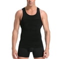 thumbnail image 1 of Lilvigor Men's Body Shaper Slimming Shirt Tummy Vest durable Thermal Compression Base Layer Slim Muscle Tank Top Shapewear, 1 of 7