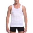 thumbnail image 1 of Lilvigor Men's Body Shaper Slimming Shirt Tummy Vest durable Thermal Compression Base Layer Slim Muscle Tank Top Shapewear, 1 of 7