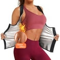 thumbnail image 1 of Lilvigor Sweat Vest for Women Workout Training Heat Trapping Zipper Sauna Vest Slimming Tank Top, 1 of 6