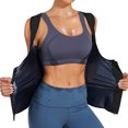 thumbnail image 1 of Lilvigor Sweat Vest for Women Workout Training Heat Trapping Zipper Sauna Vest Slimming Tank Top, 1 of 6