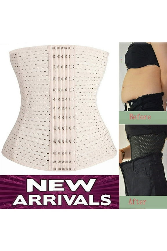 Lilvigor Waist Cincher Trainer Body Tummy Girdle Control Corset Sport Shaper Belly
