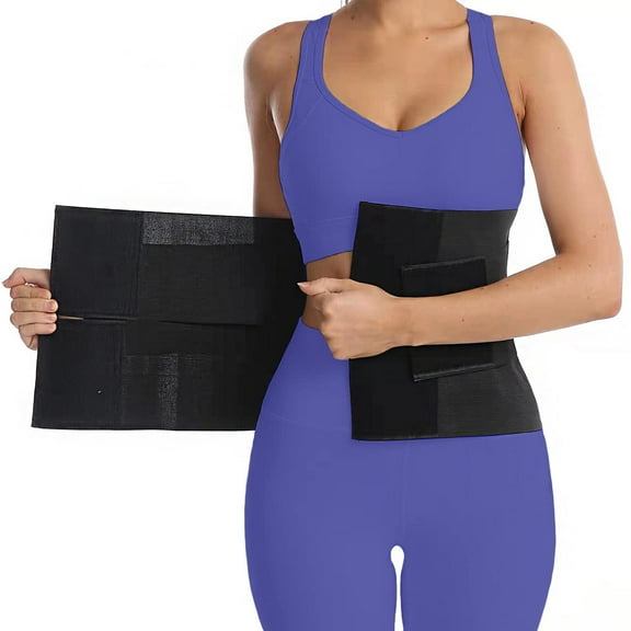 Lilvigor Waist Trainer Compression Belt For Women Waist Cincher Trimmer Tummy Sweat Body Shaper for Weight Loss Back Support