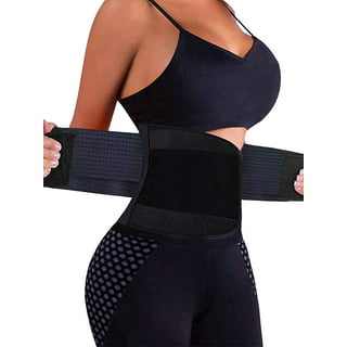 Lilvigor Waist Trainer for Women Lower Belly Fat Waist Cincher Shapewear  Short Torso Waist Trimmer Tummy Wrap Belt Workout Girdle 