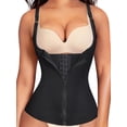 thumbnail image 1 of Lilvigor Waist Trainer for Women Fitness, Zipper Waist Cincher Slimming Underbust Corset Trimmer Indoor Workout Body Shaper Tank Top, 1 of 7