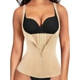 thumbnail image 1 of Lilvigor Waist Trainer for Women Fitness, Zipper Waist Cincher Slimming Underbust Corset Trimmer Indoor Workout Body Shaper Tank Top, 1 of 7