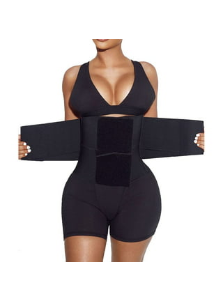Waist Trainer Wrap For Women Plus Size Invisible Tummy Belly Band,  Adjustable Snatch Me Up Body Bandage Shaper Trimmer Sauna Belt Support  Stomach 3 M
