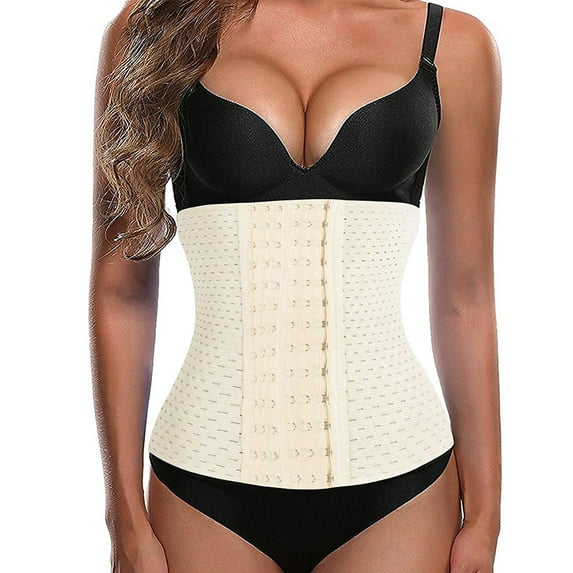 Lilvigor Waist Trainer for Women Weight Loss Sport Workout Body Shaper Girdle Tummy Cincher Underbust Corset