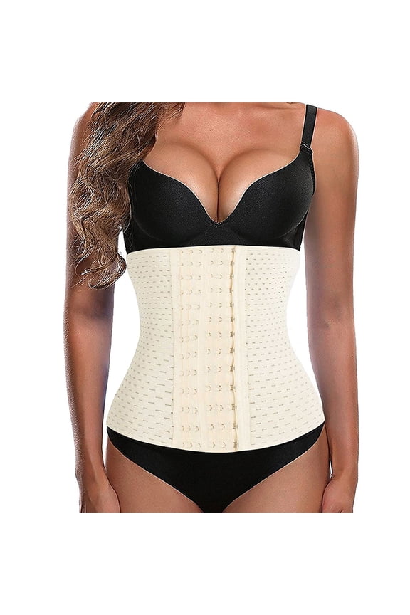 Waist Trainer for Women Weight Loss Sport Workout Body Shaper Girdle Tummy Cincher Underbust Corset
