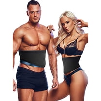 Lilvigor Waist Trimmer for Women&Men Waist Trainer Belt Heat Trapping Sauna Slimming Body Shaper Sweat Shapewear