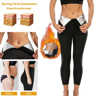 Lilvigor Best Women Weight Loss Pants Polymer Exercise Leggings Sauna Suit  Body Shaper Hot Sweat Thermo Slimming Capri Workout