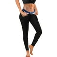 thumbnail image 1 of Lilvigor Women Sauna Sweat Pants Training Leggings Gym Fitness Exercise Capri Pants Workout Hot Thermo Body Shaper, 1 of 6