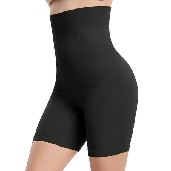 Lilvigor Women Tummy Control Seamless Shapewear Shorts High Waisted Butt Lifter Body Shaper Shorts for C-Section Recovery Postpartum