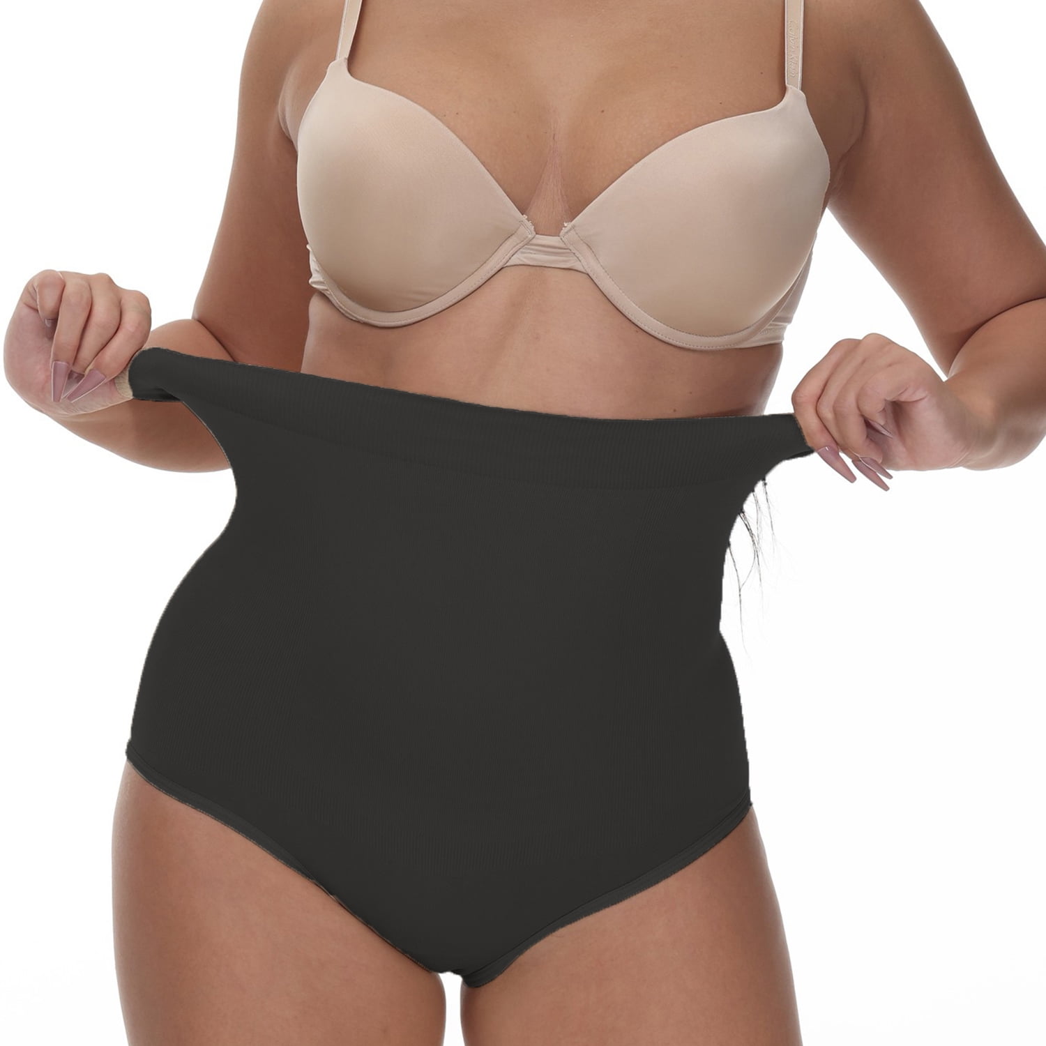 Lilvigor Women Tummy Control Shapewear Seamless High Waisted Shapewear  Briefs Slimming Butt Lifter Panties Girdle Underwear 