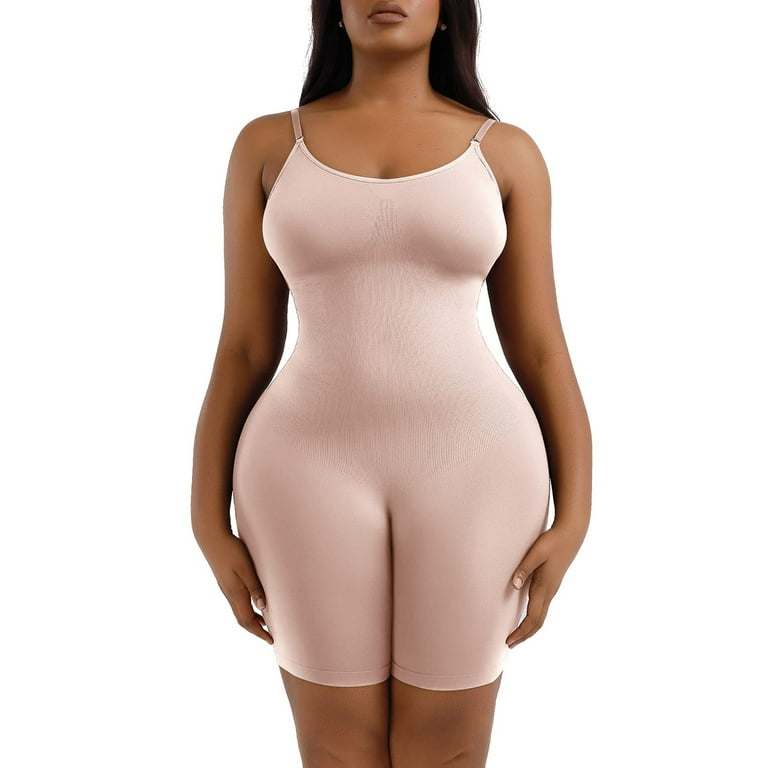 Women's Shapewear High Compression Body Shaper for Women Butt Lifter Thigh  Slimmer Shape Wear Tops, Beige, Small : : Clothing, Shoes &  Accessories