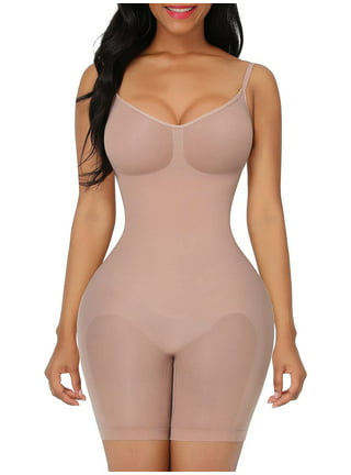GODGETS Ladies Open Bust Shapewear Body Shaper Plus Size Seamless Underwear  Firm Control Bodysuit with Zipper Skin L : : Clothing & Accessories