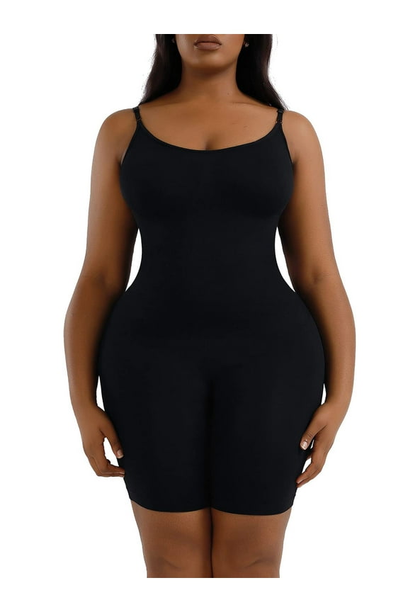 Women's Seamless Shapewear Tummy Control Body Shaper Comfortable for Women Under Dress Thigh Slimmer Bodysuit Girdle
