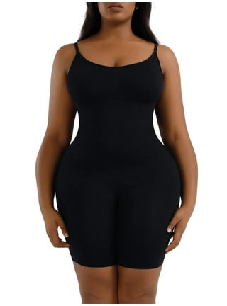 Women V Neck Full Slips Under Dresses Bodysuit Tummy Control Dress