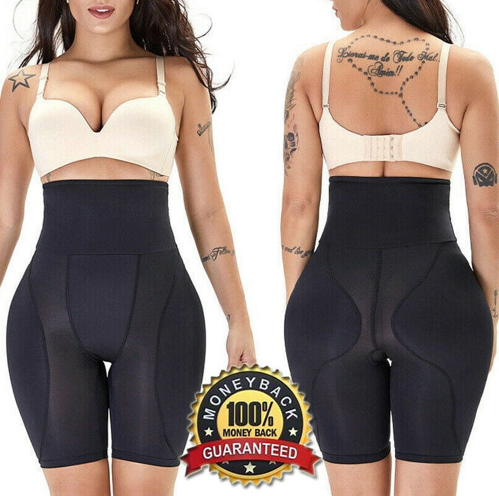 Butt Lifter Padded Panties Hip Enhancer for Women Tummy Control Knickers  Panties Body Shaper Underwear Shapewear(Size:X-Large,Color:Beige)