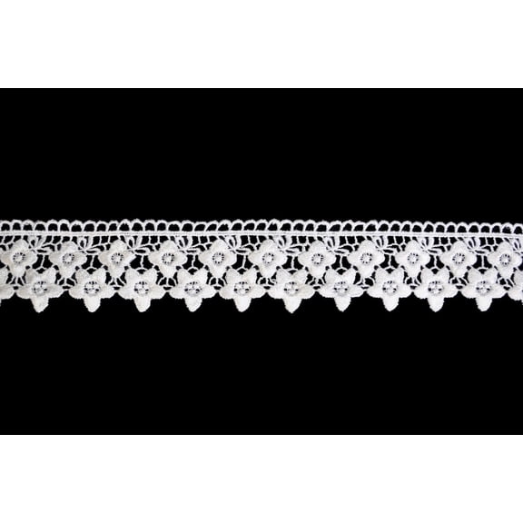 Lily 2" Bridal Accessory Sewing Notions DIY White Ivory Venice Lace Trim By Yard