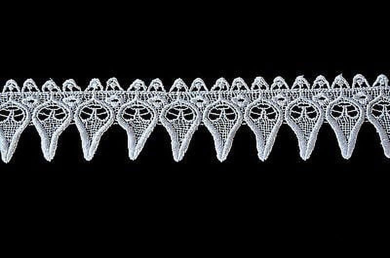 Lily 2" White & Ivory Venice Lace Trimming Guipure Trim DIY Crafts By Yardage