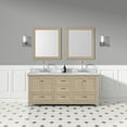 thumbnail image 1 of Lily 72 Inch Modern Console Vanity Base - Light Oak, 1 of 1