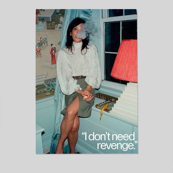 Lily Allen in her fifth studio album “West End Girl" Poster, One Sheet Wall Size 24''x36'' -Gategoo