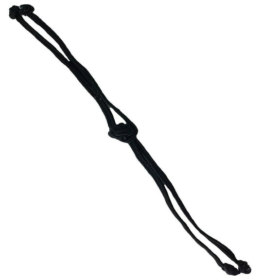 Lily Black Chinese Frog Decorative Button Knot Closure