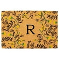 thumbnail image 1 of Lily Bliss Monogram Doormat, 24" x 36" (Letter R), 1 of 1