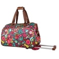 thumbnail image 1 of Lily Bloom 22" Wheeled Duffel Bag, Playful Garden, 1 of 4