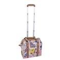 thumbnail image 1 of Lily Bloom Design Pattern Carry on Bag Wheeled Cabin Tote (Cabin Pink), 1 of 7