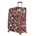 thumbnail image 1 of Lily Bloom Luggage 24" Expandable Design Pattern Suitcase With Spinner Wheels For Woman (24in, Elephant Rain), 1 of 7