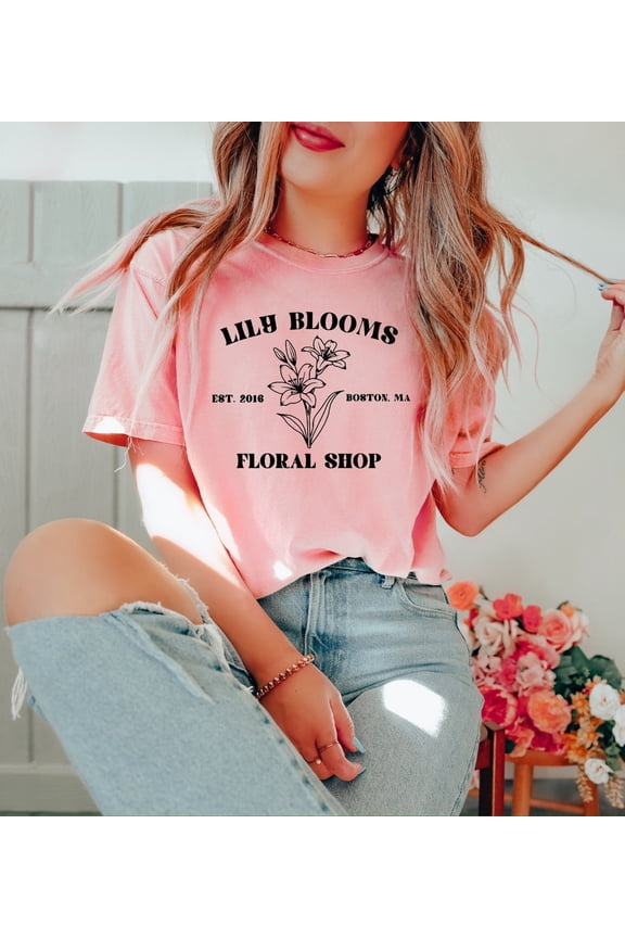 Lily Bloom'S Floral Shop Shirt,It Ends With Us Shirt,Colleen Hoover Sweatshirt,Lily Bloom,Booktok,It Starts With Us,Bookish,Gıft For Her, Full Size S-5XL