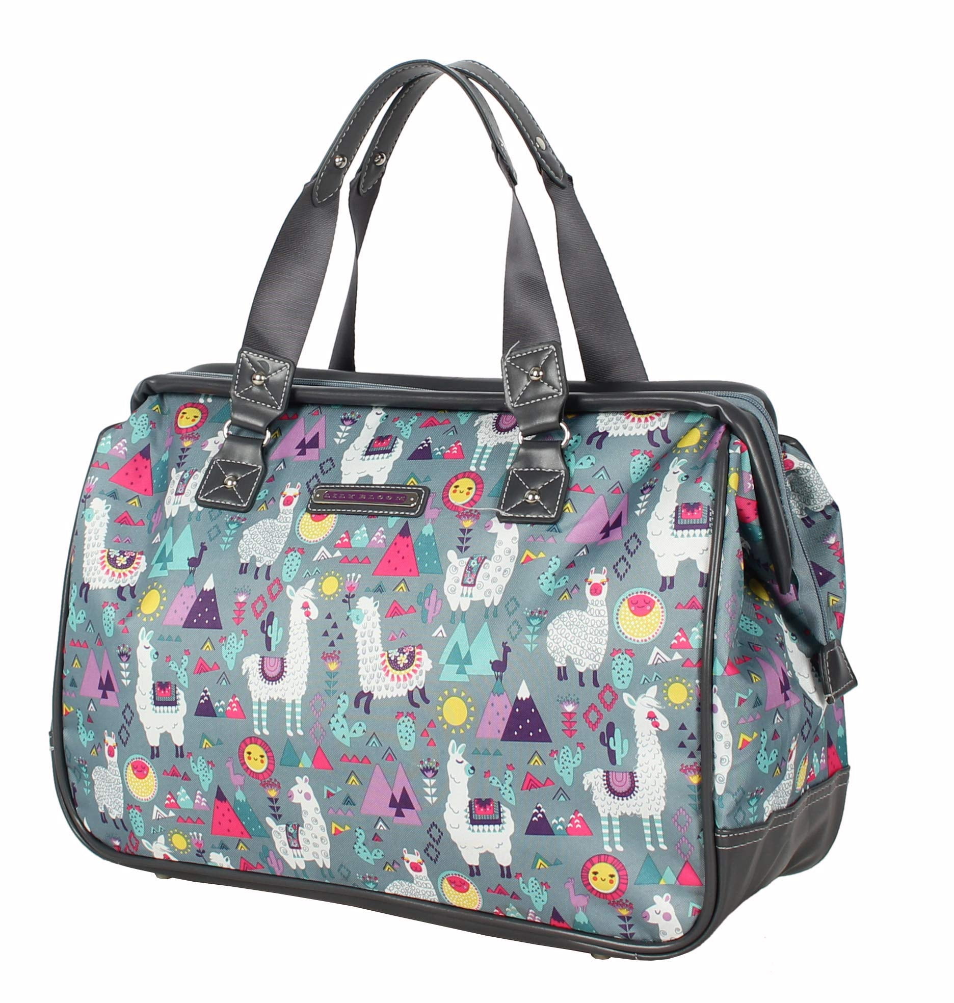 Lily Bloom Satchel (One Size, Llama Mama) - Walmart.com