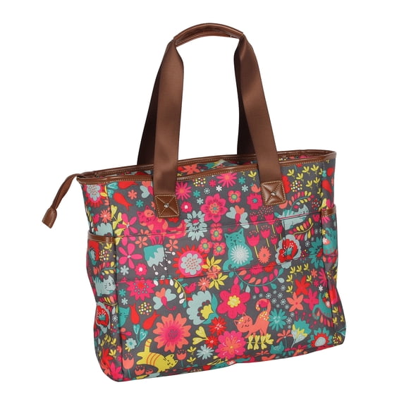 Lily Bloom Satchel (One Size, Playful Garden)