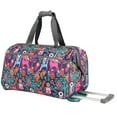 thumbnail image 1 of Lily Bloom Wheeled Duffel Bag (14in, Wildwoods), 1 of 6