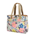 thumbnail image 1 of Lily Bloom Women’s Polyester Satchel Handbag, Trop Pineapple, 1 of 4