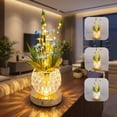 thumbnail image 1 of Lily Flower Lamp, Rechargeable Artificial Flower Table Lamp with 3 Color Temperature, Dimmable Touch Cordless Lamp for Bedroom Room Home Decor, Birthday Mother's Day Gift for Mom Grandma Women, 1 of 7