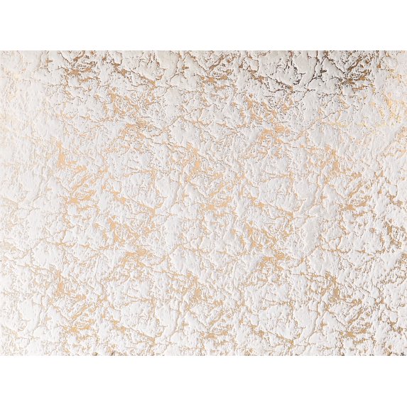 Lily Luxury Chinchilla Faux Fur Abstract Gilded Rectangular Area Rug