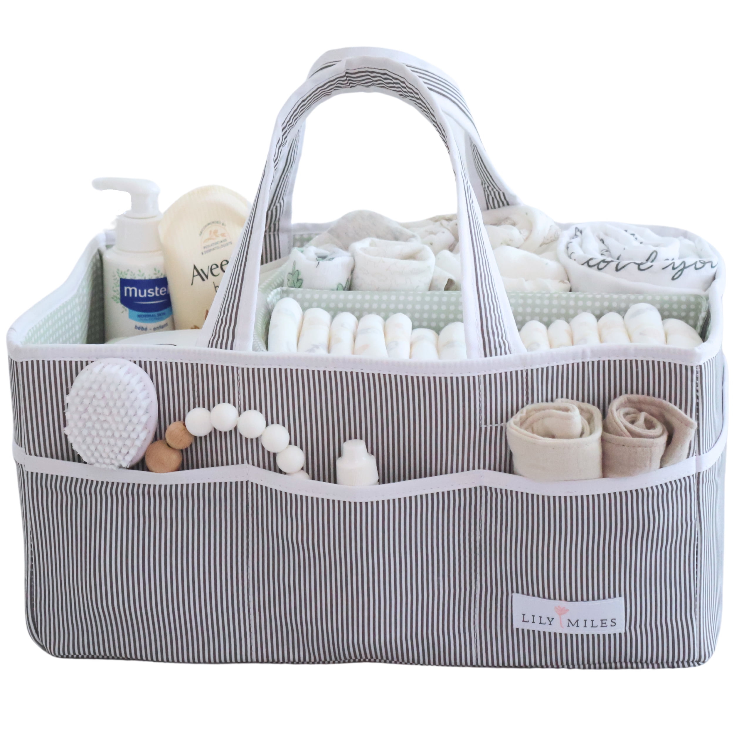 Large Baby Diaper Caddy Tote Bag - Lily Miles Nepal | Ubuy