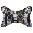 thumbnail image 1 of Lily-Munster 2Pcs Car Neck Pillow Head Rest Cushion Neck Support Headrest Comfortable Soft Fit for Most Cars Universal Car Pillow, 1 of 5