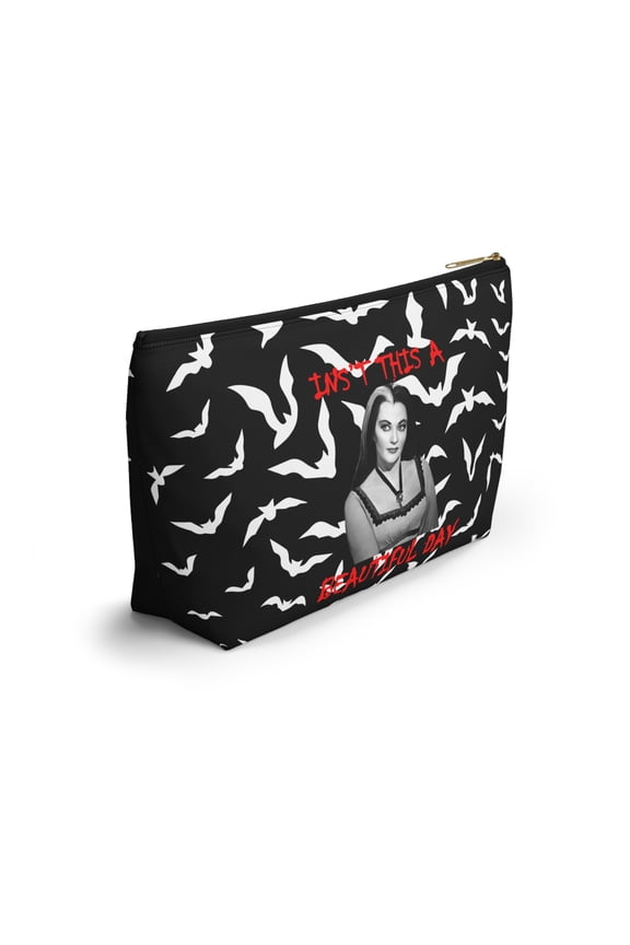 Lily Munster Accessory Pouch Goth Makeup Bags Women's Bag Cosmetic Bag